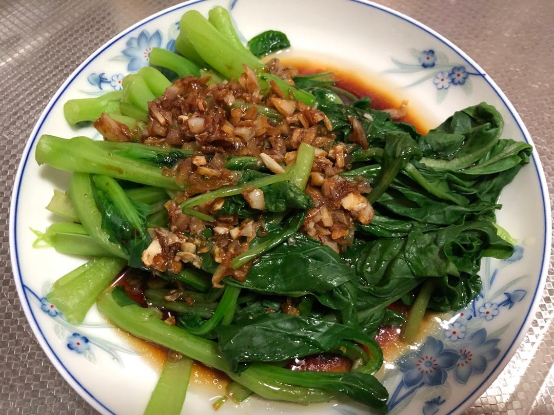 白灼菜心