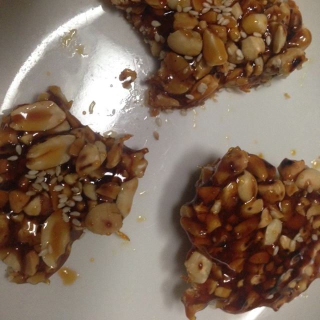 无水无油香脆花生糖