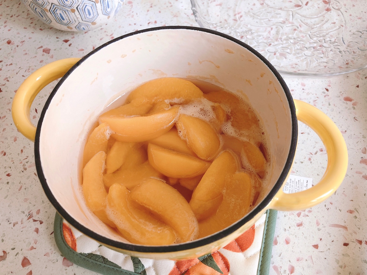 冰糖黄桃罐头（附常温保存方法）