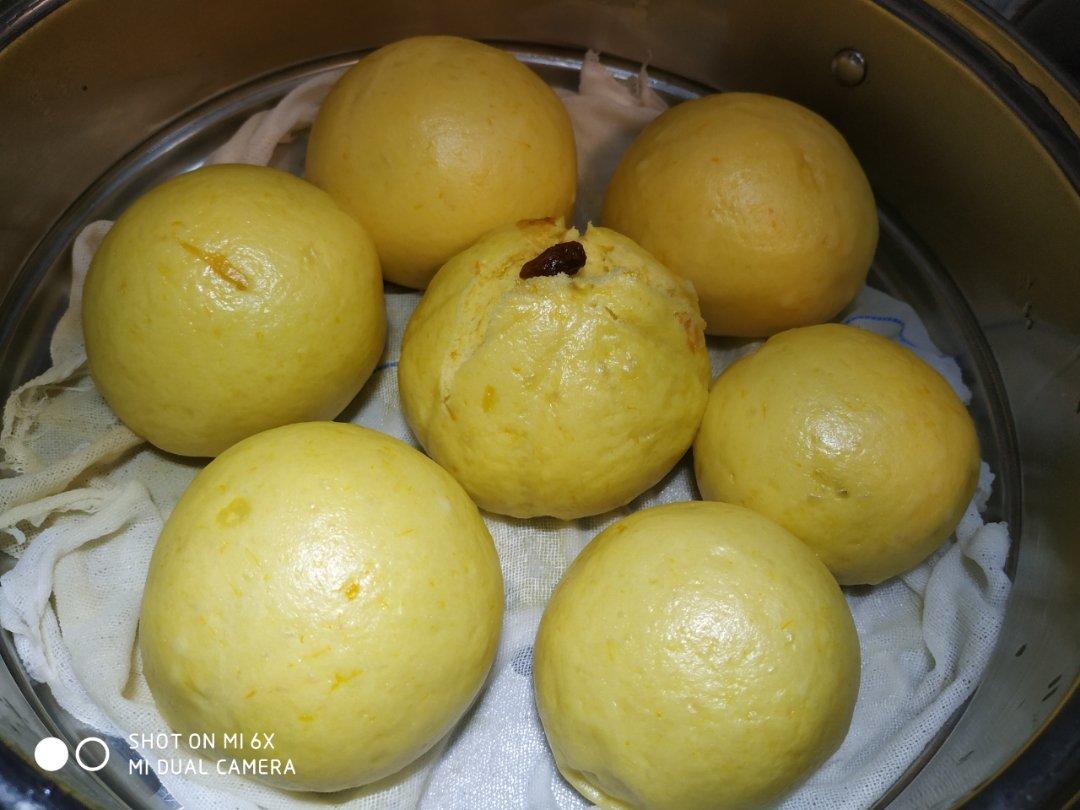 新手也可以--详解如何做出人见人爱、金黄的南瓜馒头