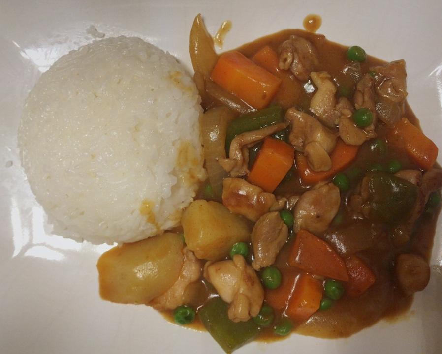 咖喱鸡肉饭