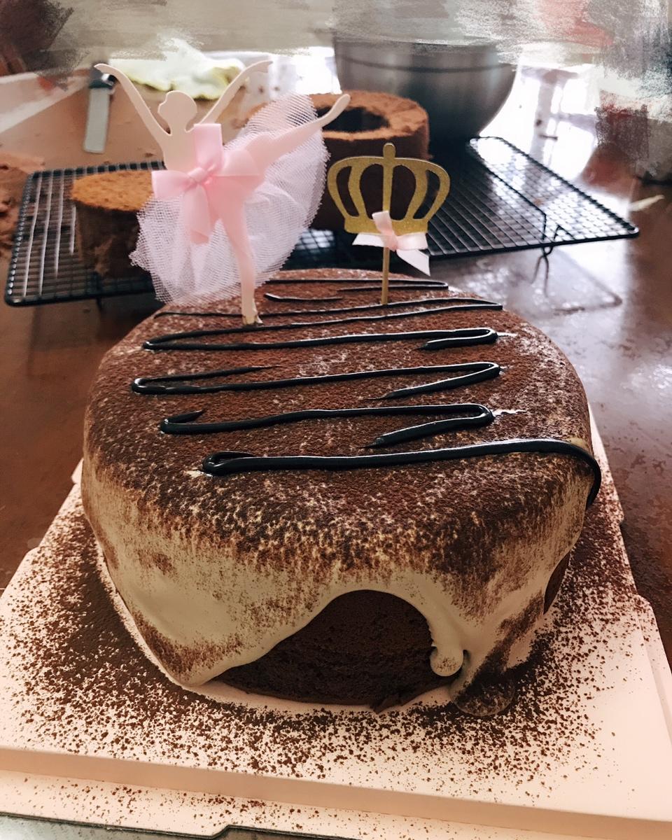 洛秋爱面包做的脏脏蛋糕(巧克力流心蛋糕)