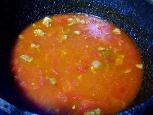 番茄牛肉烩饭的做法 步骤6