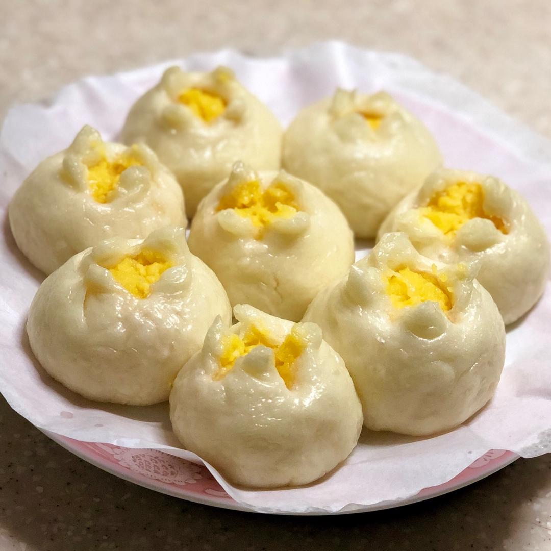 奶黄馅儿和奶黄包