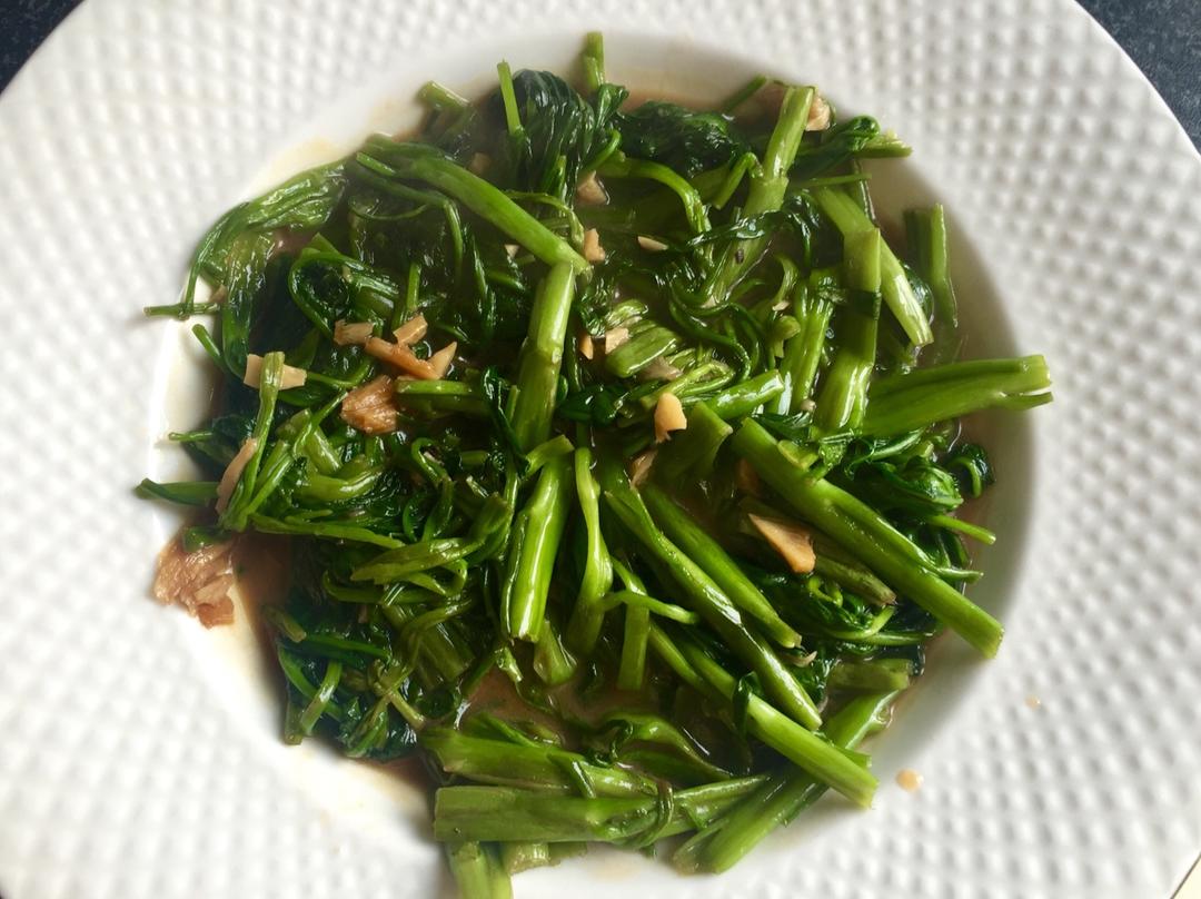 泰式虾酱炒空心菜