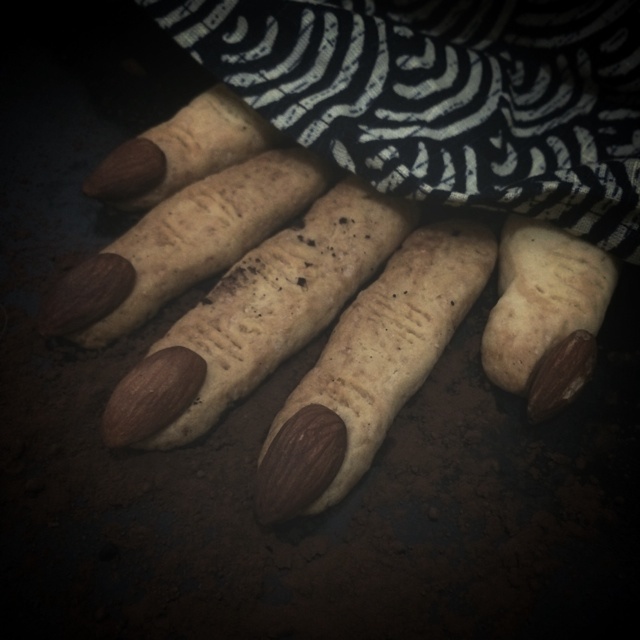 万圣节鬼手饼干