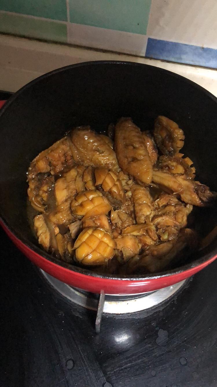 快手鲍鱼焖鸡翅