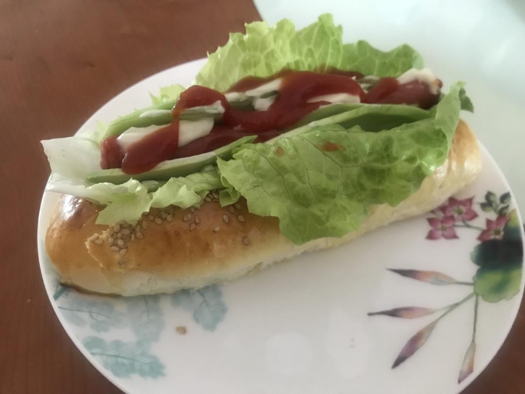 热狗面包