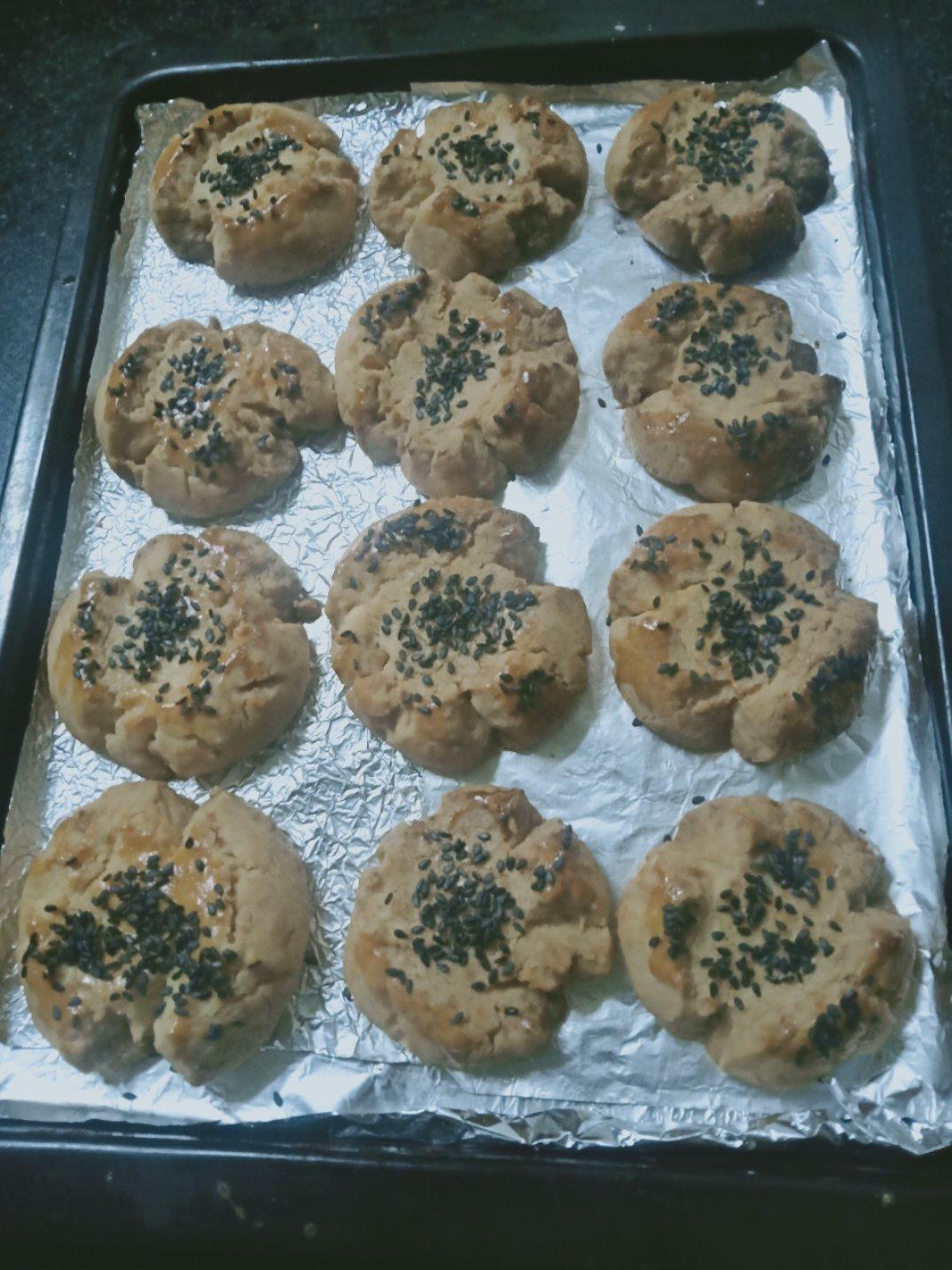 轻轻一按就碎掉的原味桃酥（不输猪油版）