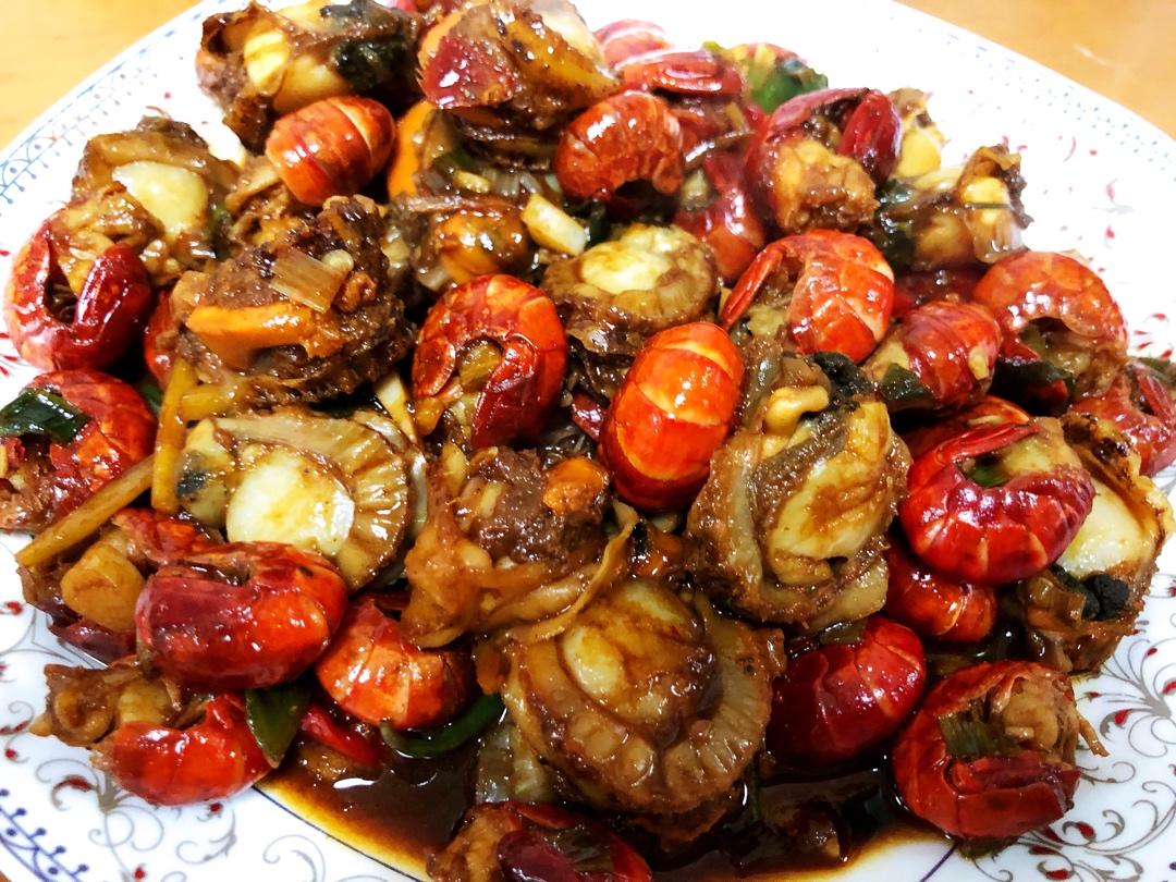 家常小炒扇贝肉