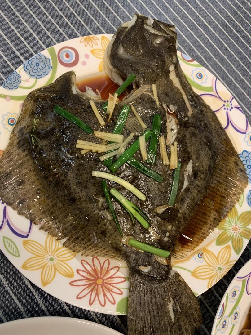 清蒸多宝鱼