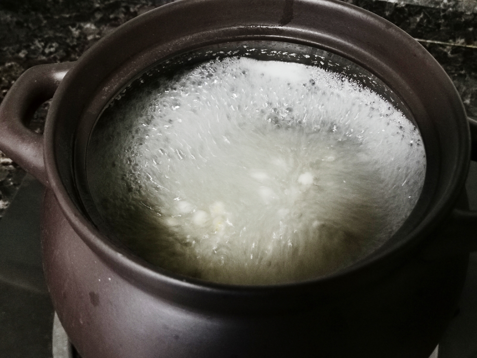天然奶白新加坡薏米水的做法 步骤3
