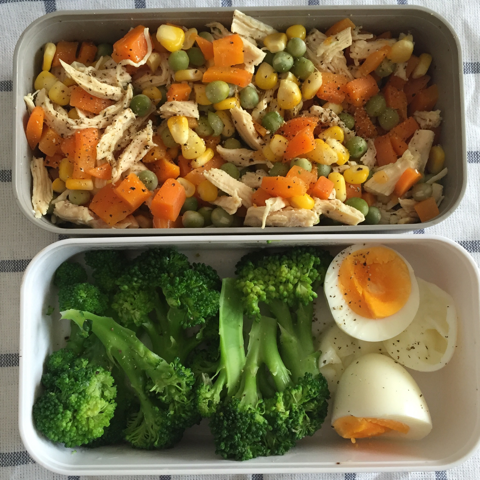 黑妹angel做的健身餐