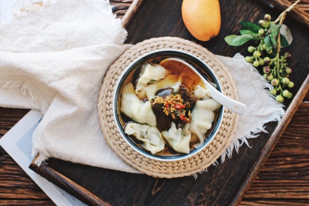裙带菜虾仁鲜肉饺子