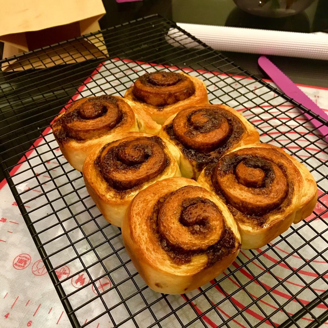 【曼食慢语】肉桂面包卷