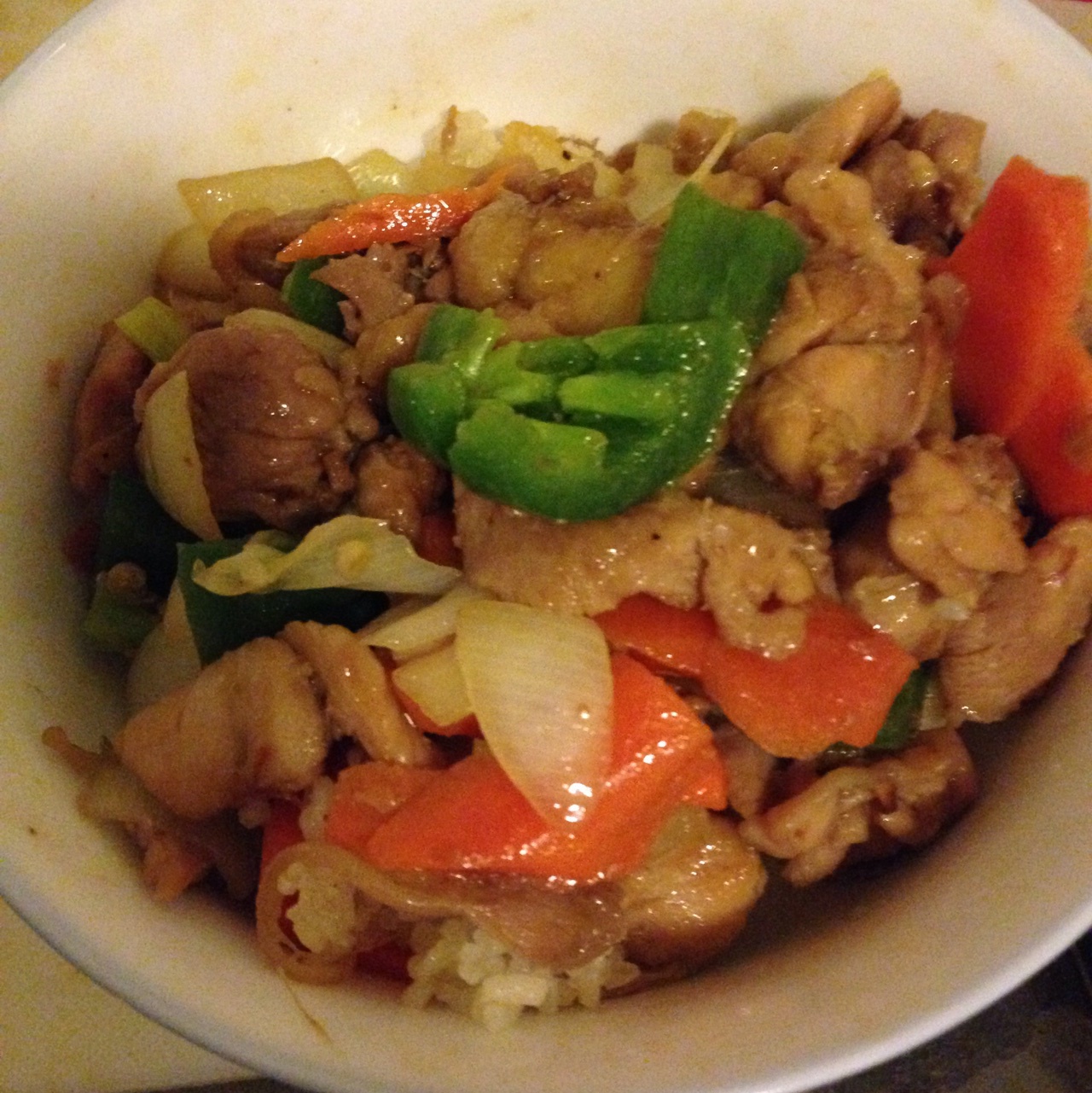 辣炒鸡腿肉 Spicy Fried Chicken