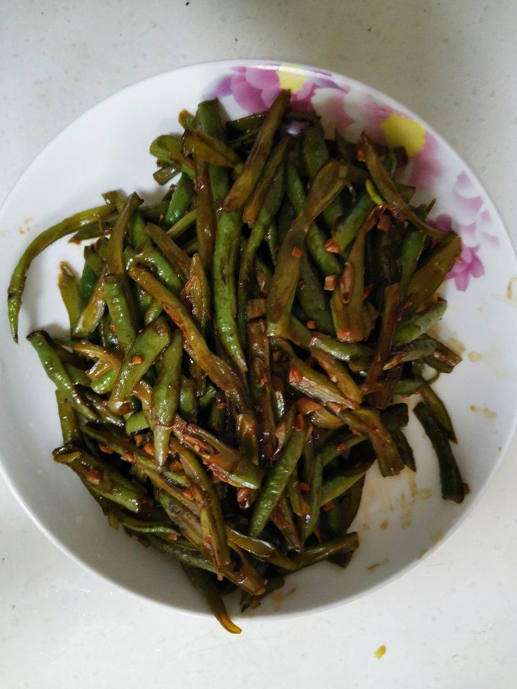 早餐:素炒豆角丝