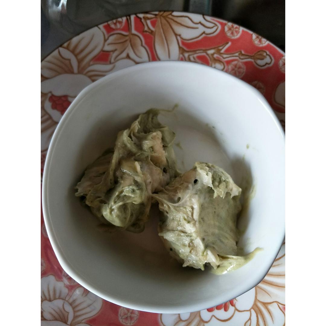 超简单健康抹茶软冰淇淋