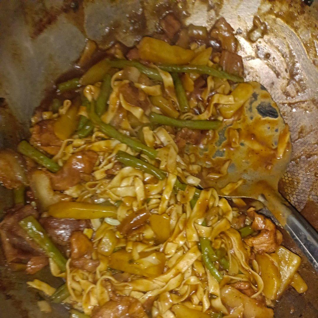 家庭版豆角焖面