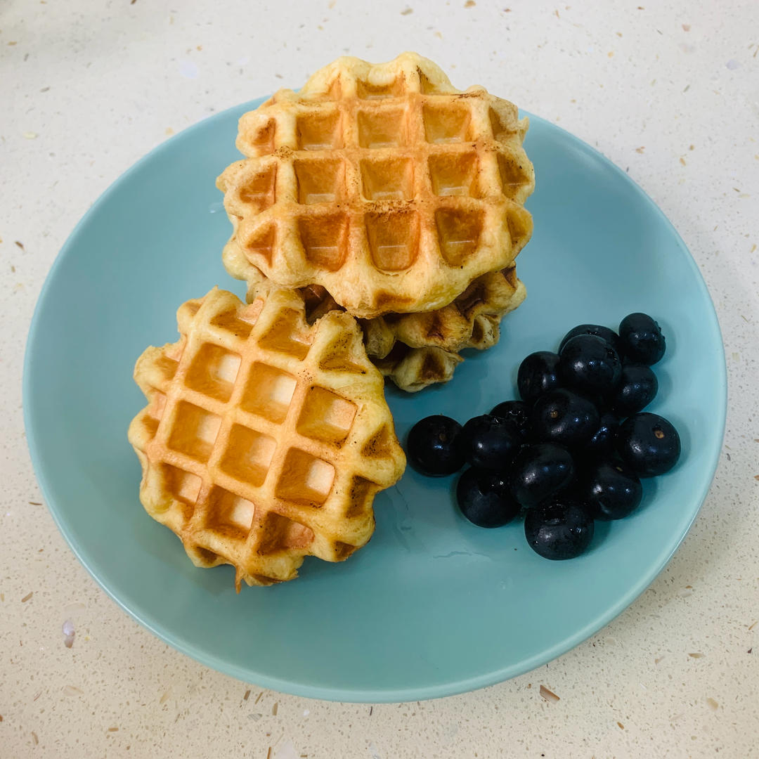 懒人版隔夜发酵华夫饼的做法