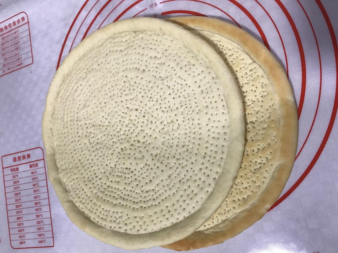 手揉9寸披萨皮（2个）