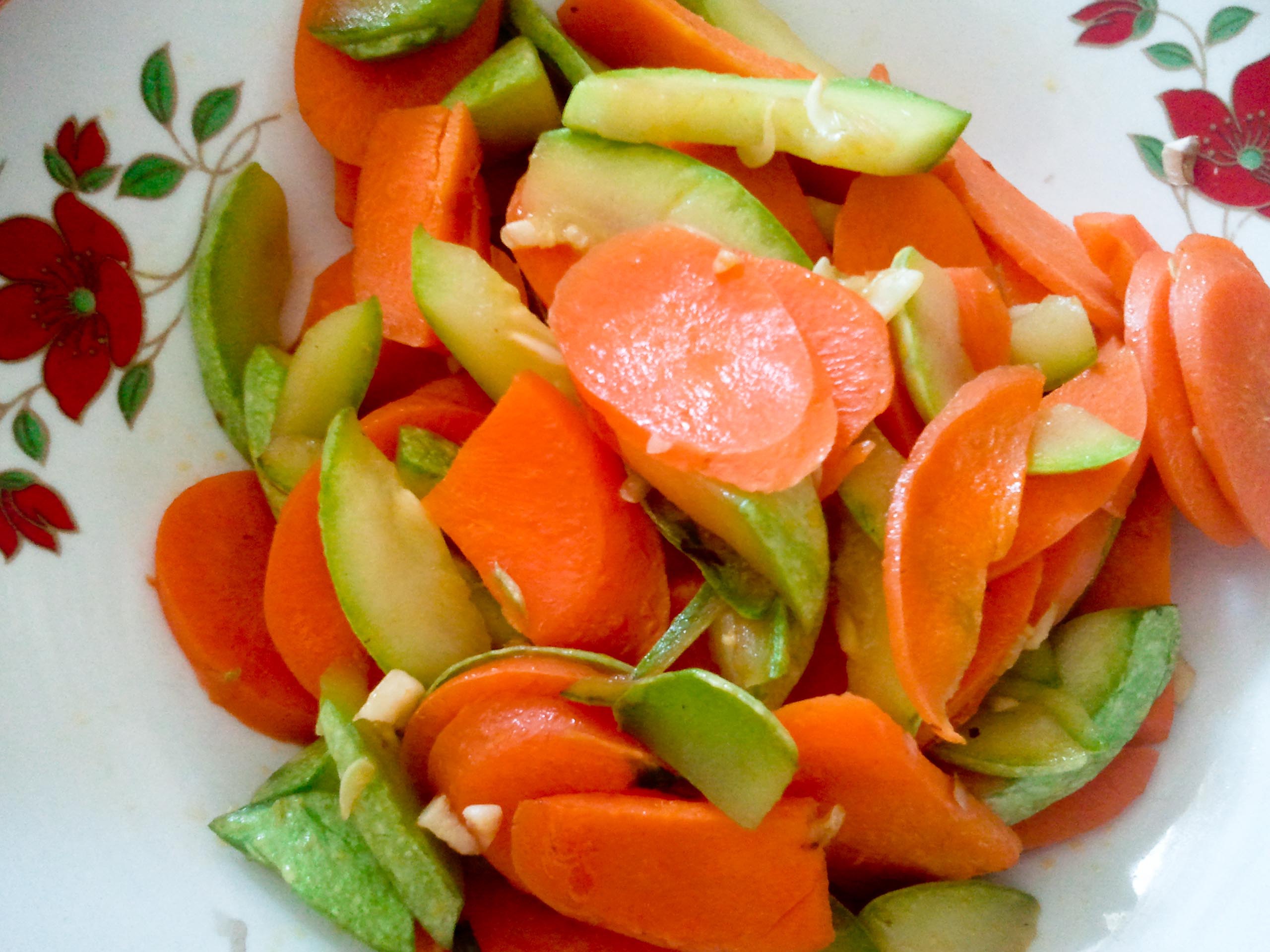 清炒西葫胡萝卜的全部作品