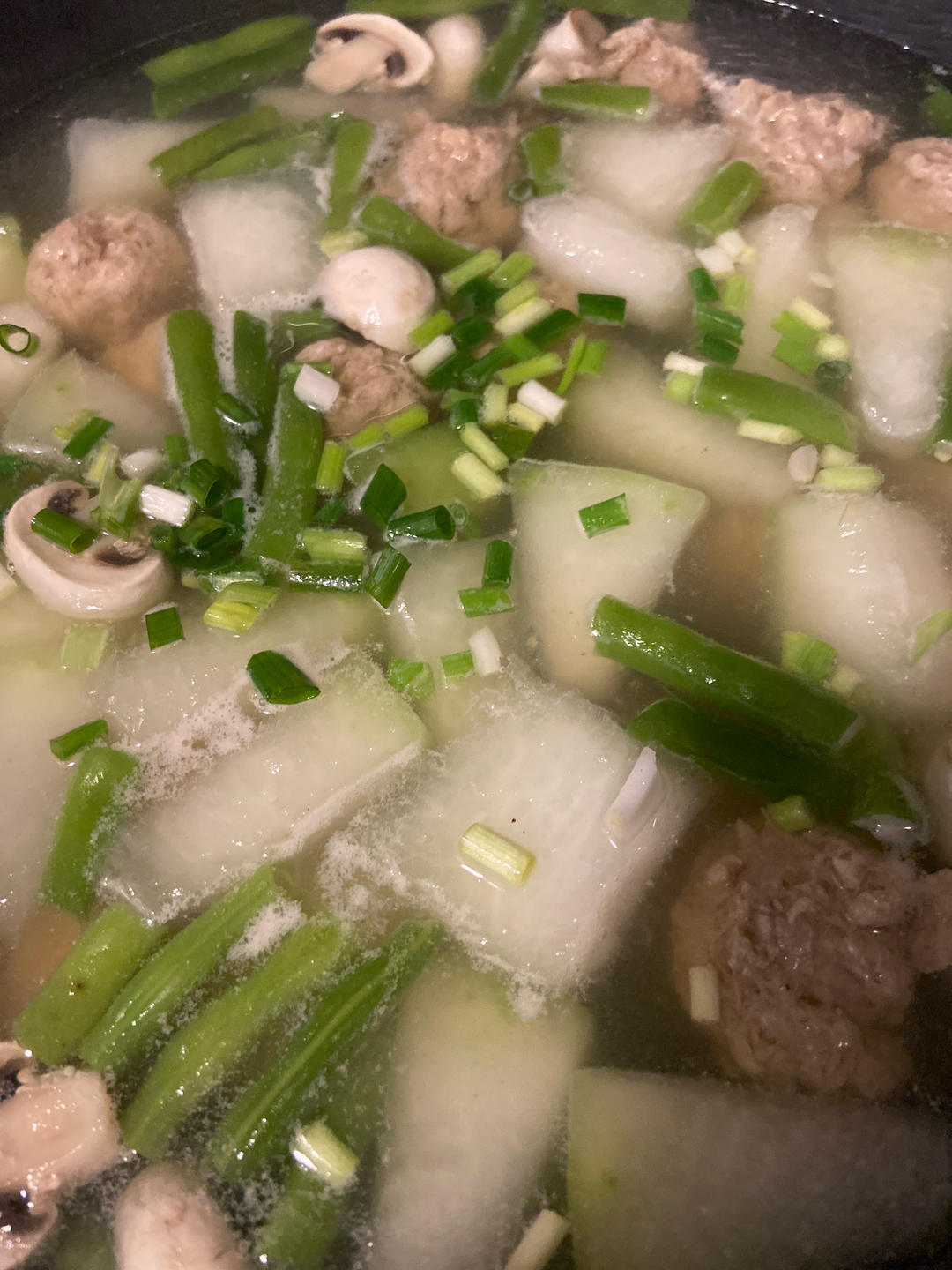 肉丸冬瓜汤