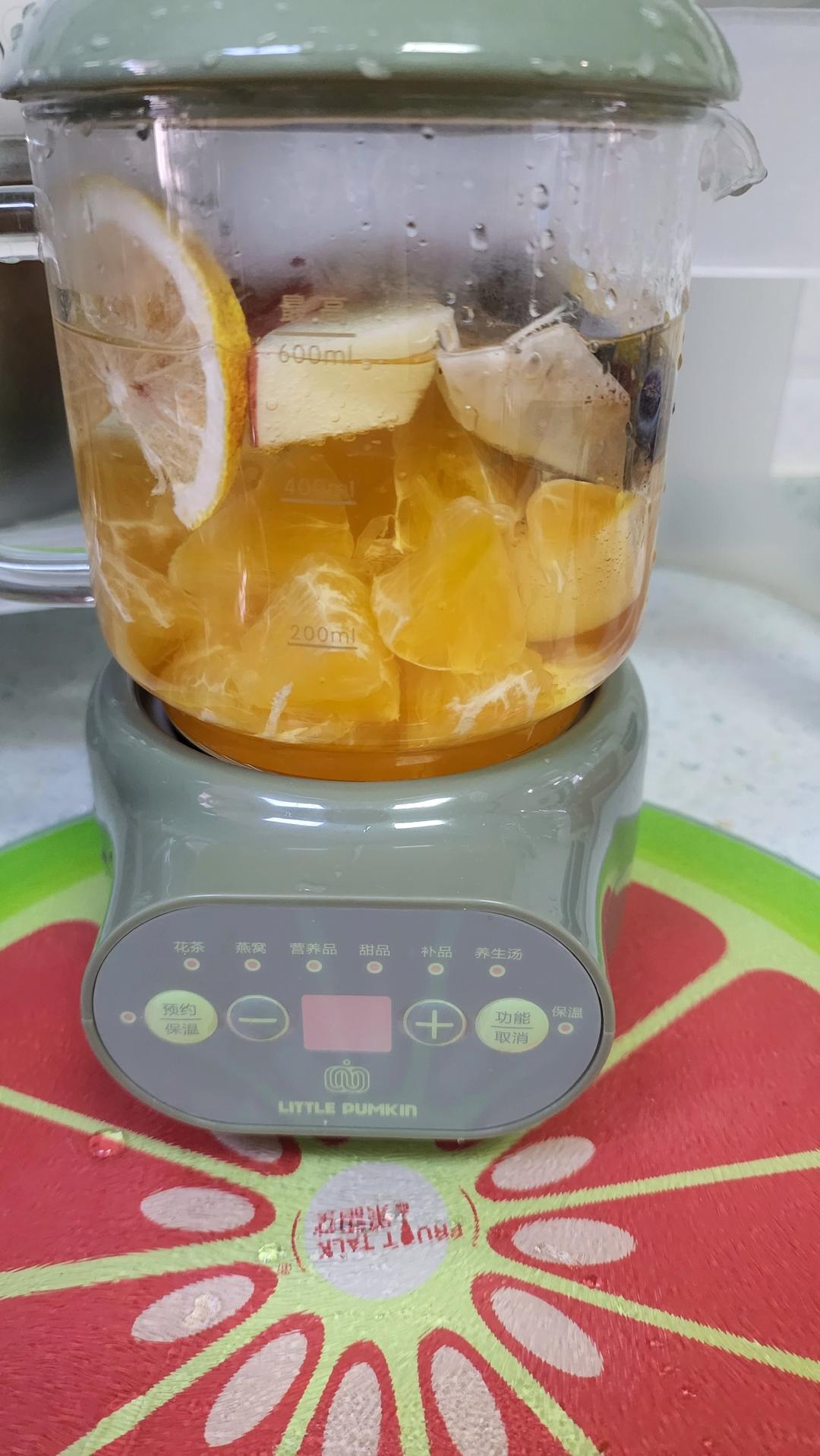 橙子苹果热红茶🔥可以无限续杯的暖暖果茶