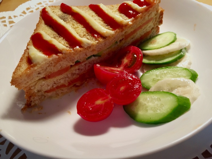 微波炉版西多士