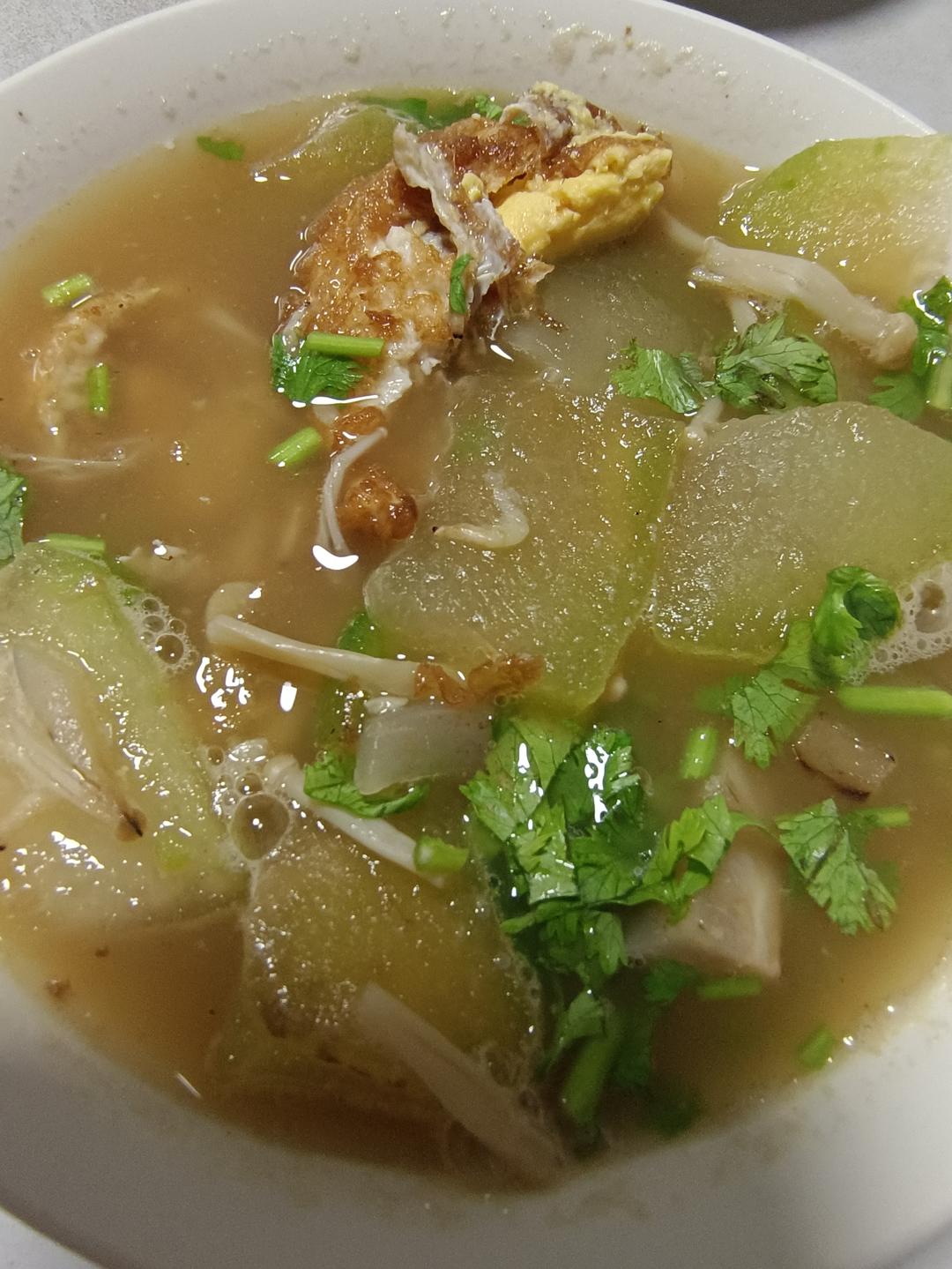 99%的人都不知道冬瓜汤鲜掉舌头的做法🤫