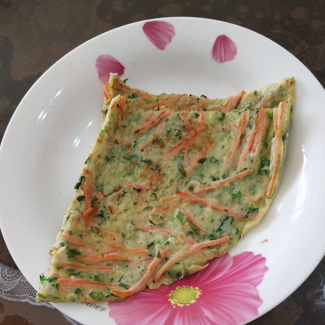芹菜叶饼