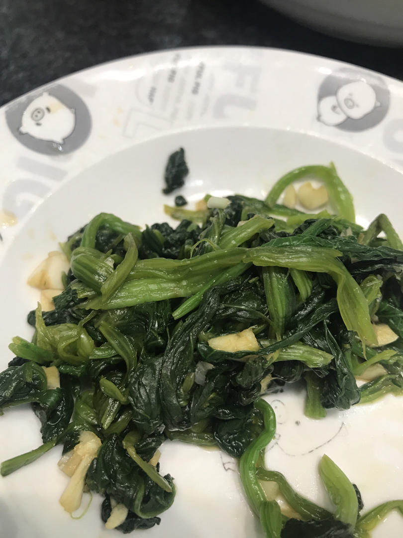 凉拌菠菜