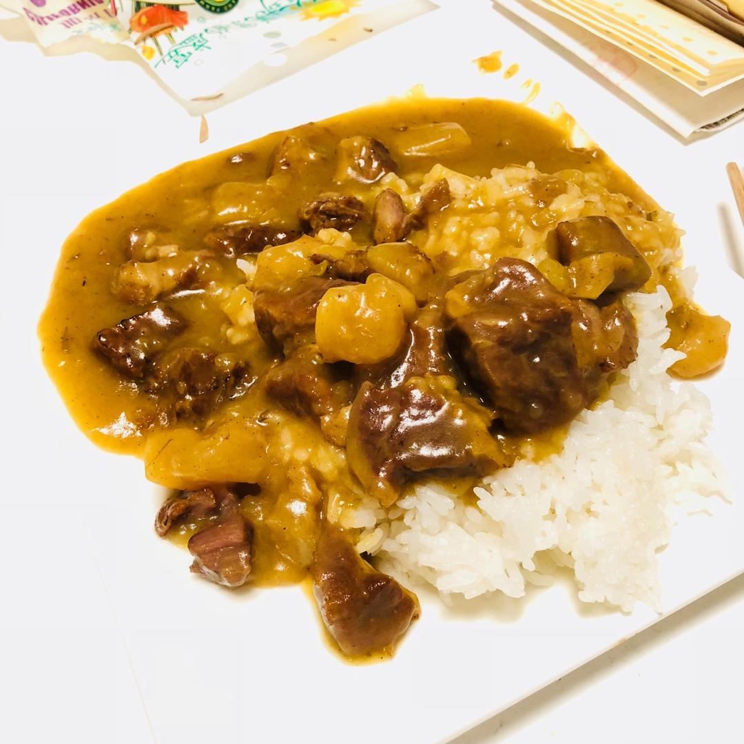 咖喱牛肉饭