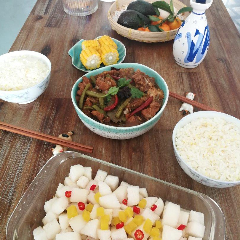 排骨炖豆角