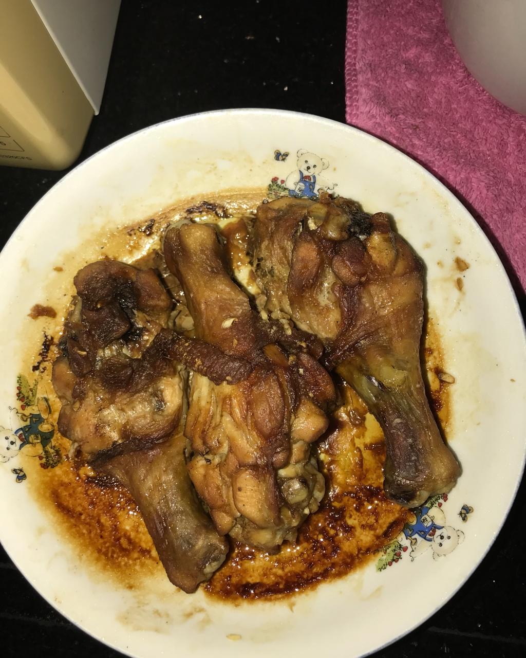蒜香烤鸡腿(微波炉版)