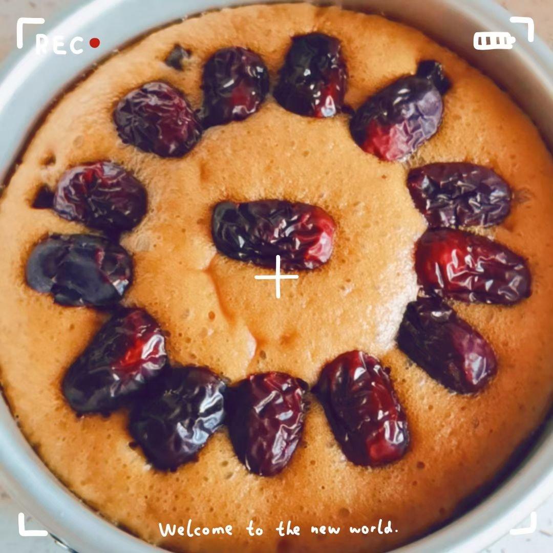 红枣红糖发糕      6寸版     简单好吃非常适合新手