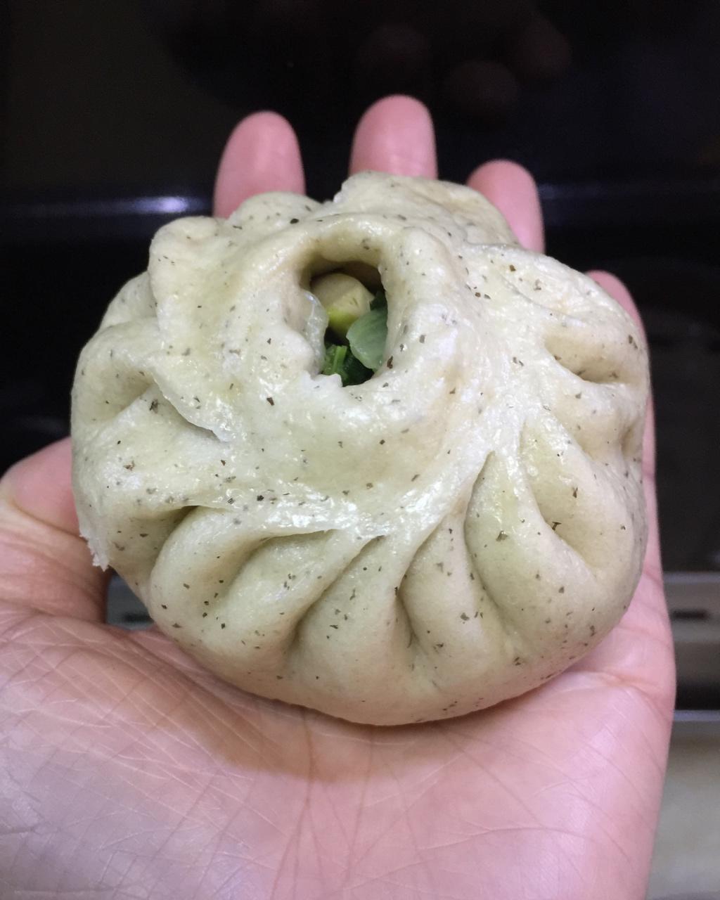 手工包子（肚脐包）