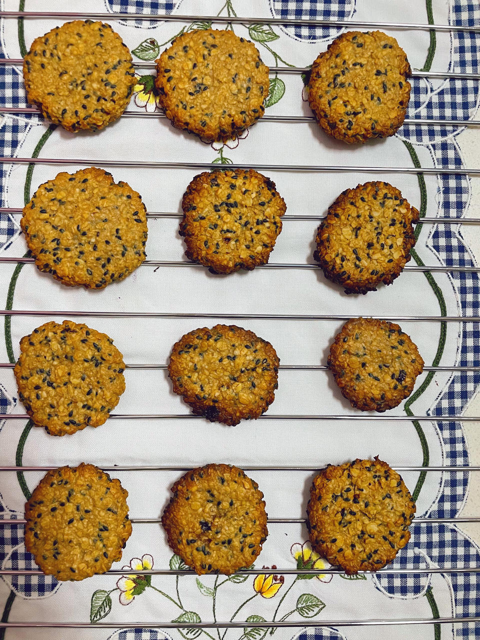 🔥酥掉渣的燕麦饼干🍪