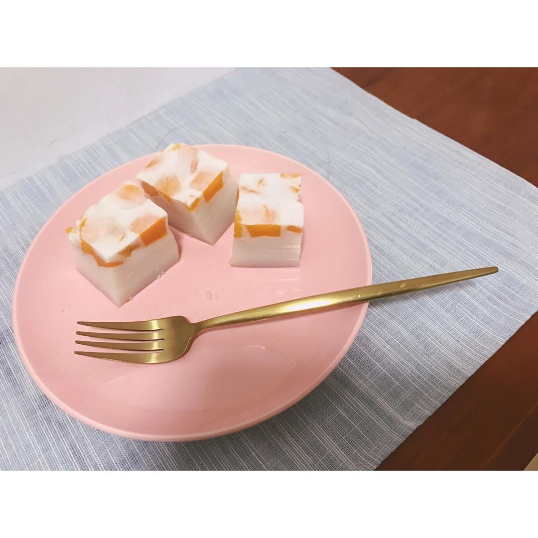 午后小甜点芒果椰汁糕教程