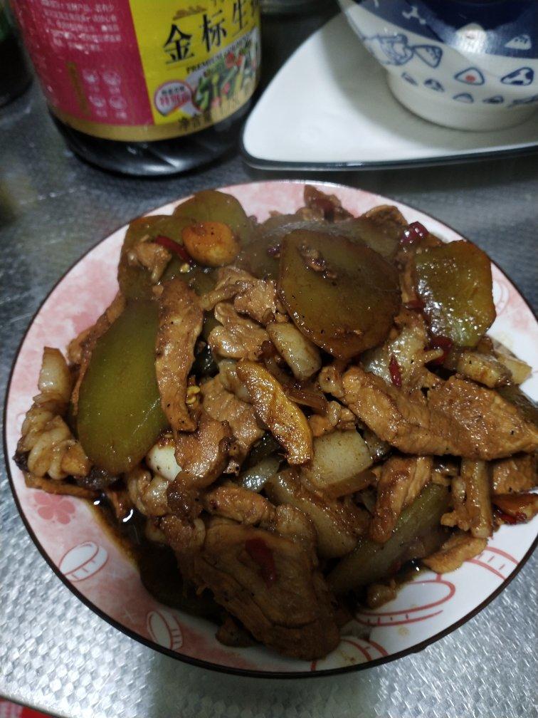 莴笋炒肉