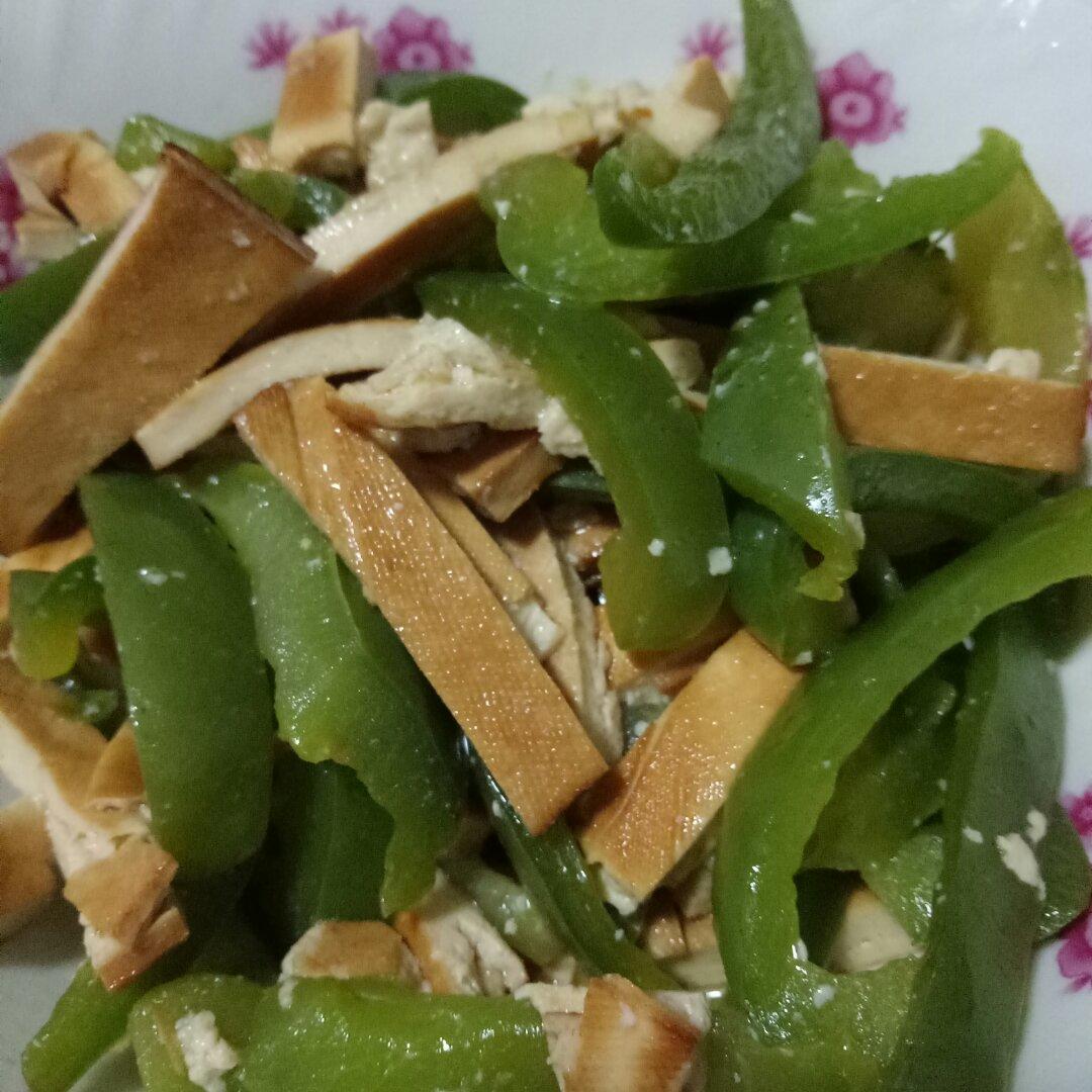 青椒豆腐干