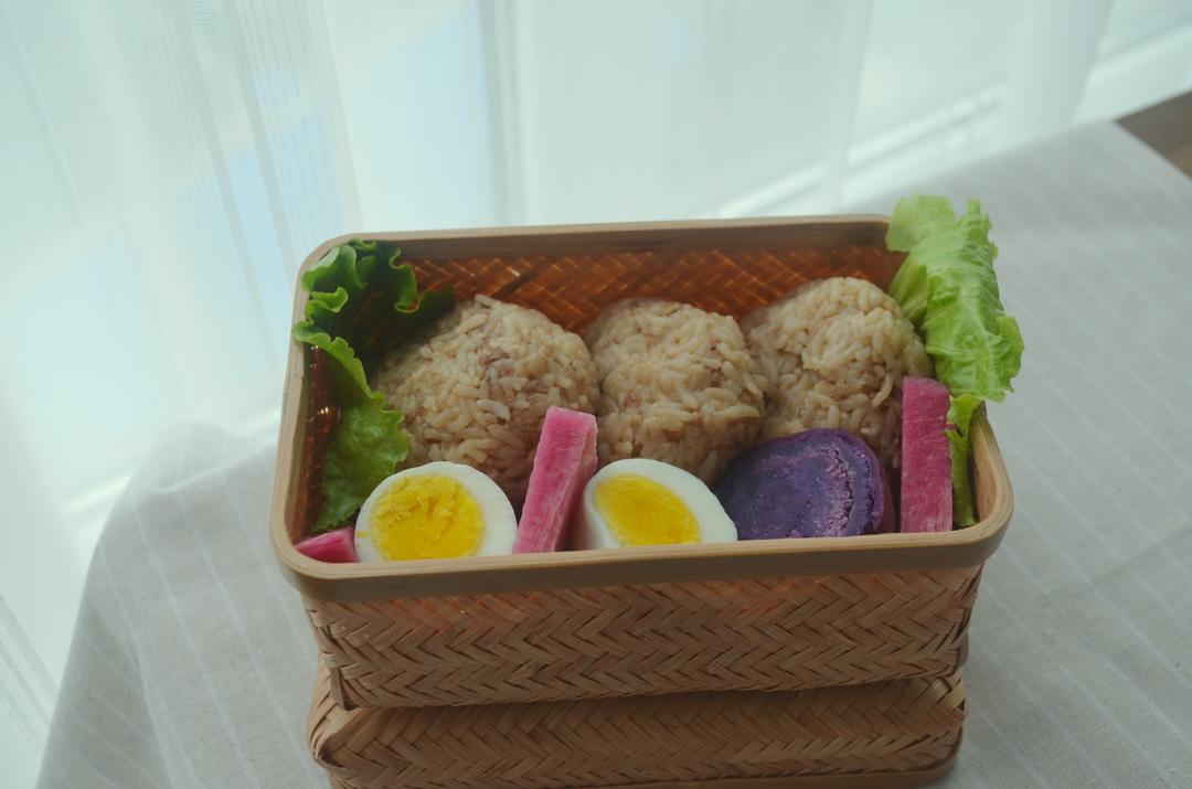 核桃饭（复制小森林）的做法