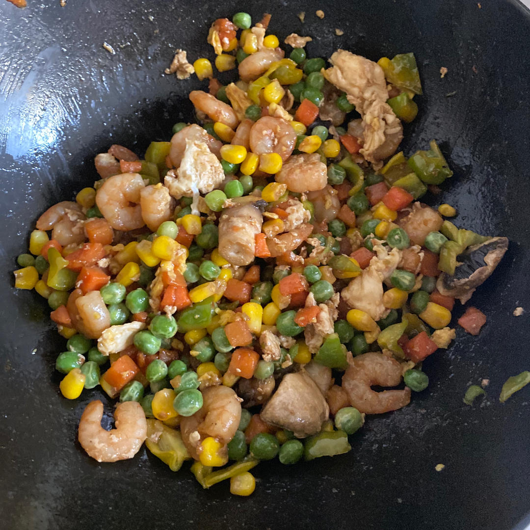 低脂豌豆虾仁滑蛋