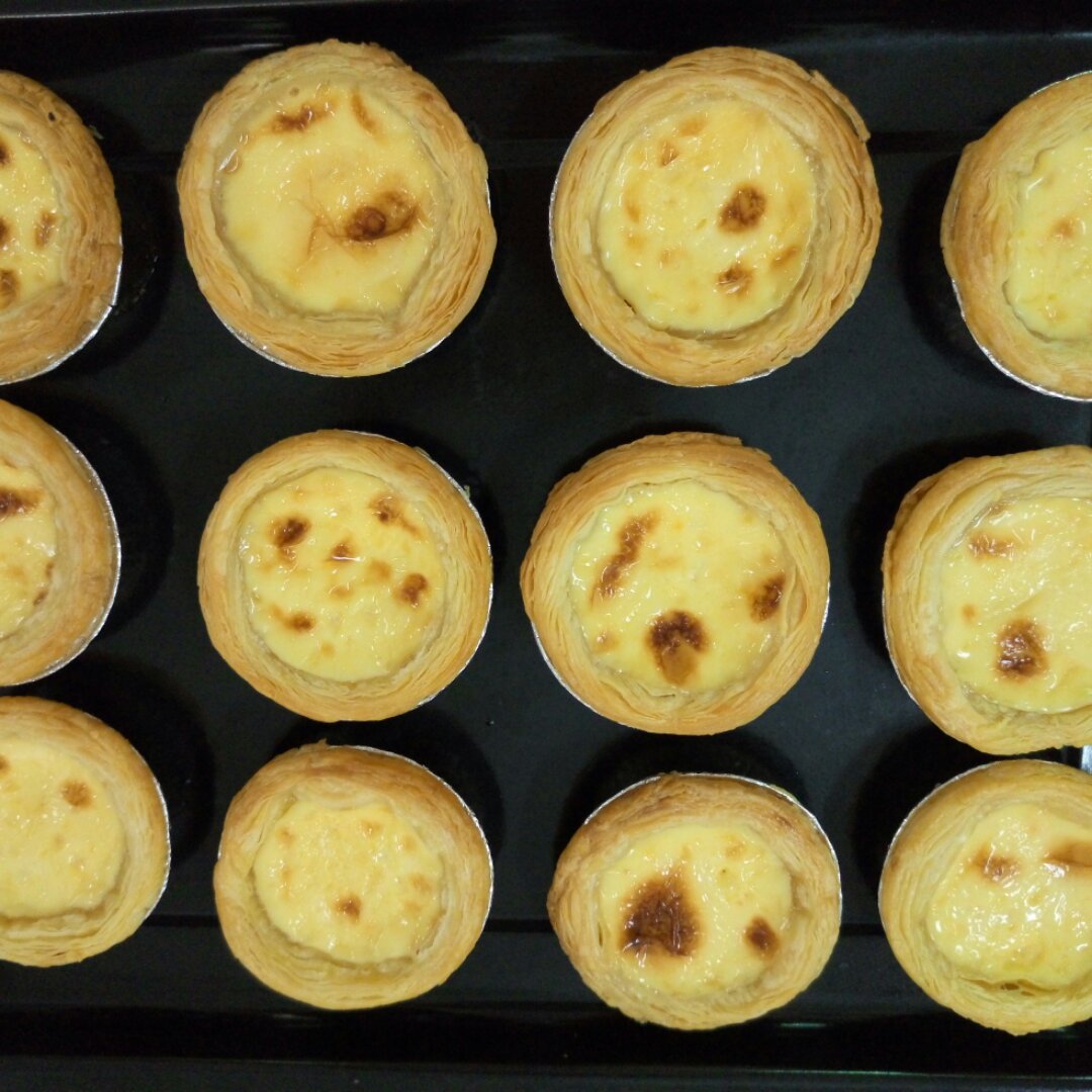 超完美味道超正的蛋挞配方，比KFC的还要嫩还要香~做过最好吃的蛋挞配方