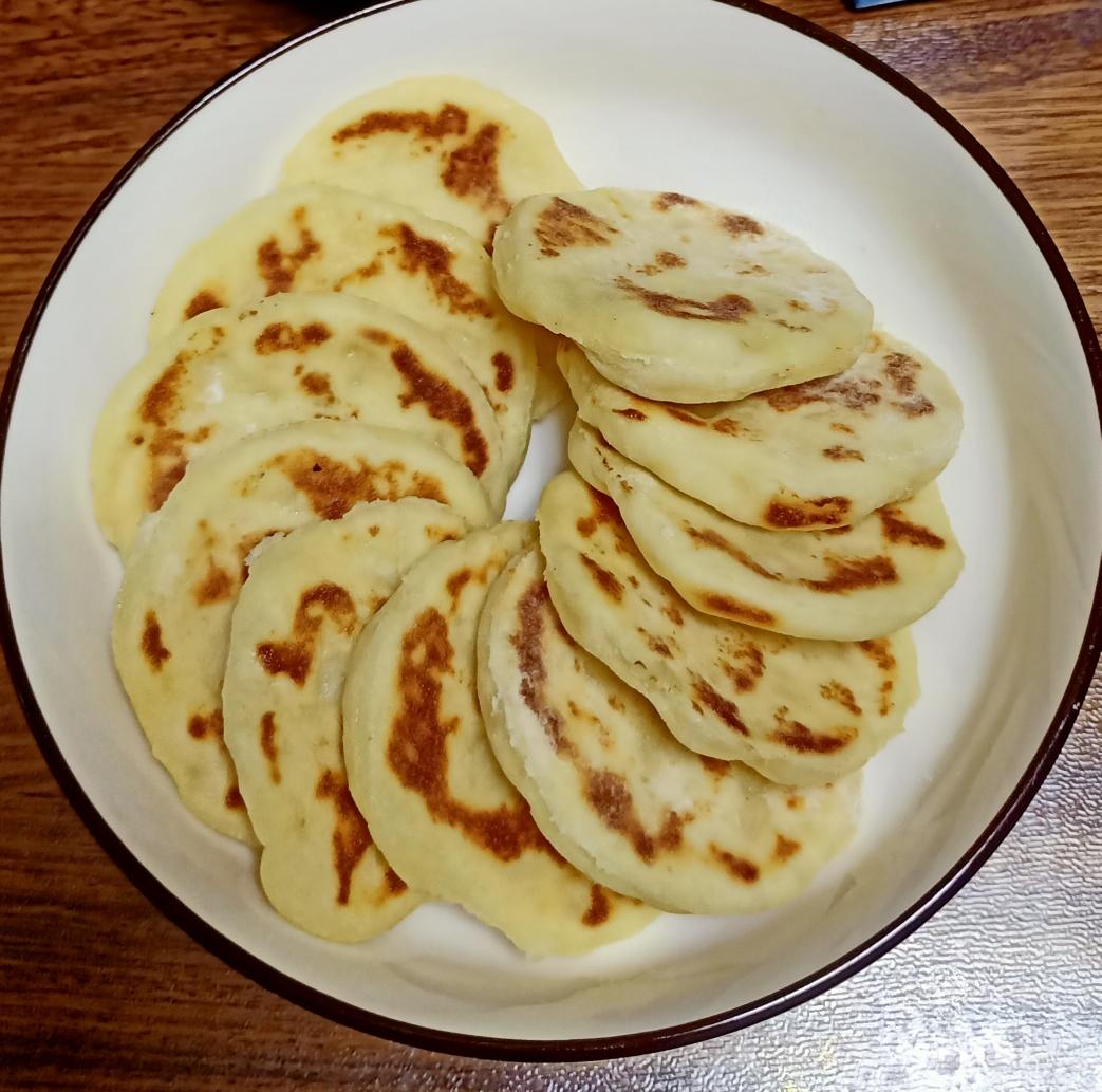 山药鸡蛋烙饼