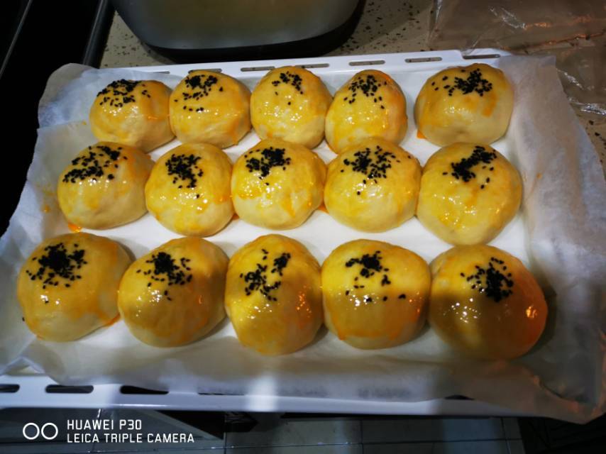 淡奶油餐包（豆沙馅）