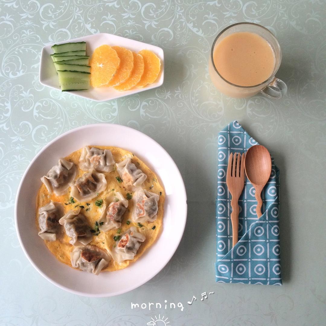 抱蛋煎饺