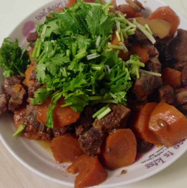红焖羊肉