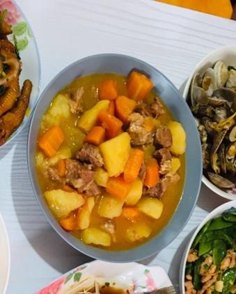 土豆炖牛肉