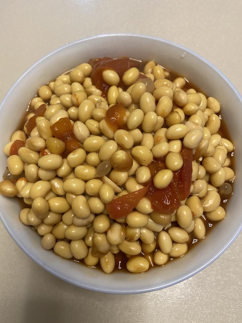 茄汁黄豆（超下饭）
